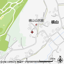 千葉県成田市横山54周辺の地図