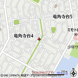 千葉県印旛郡栄町竜角寺台周辺の地図