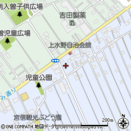 埼玉県狭山市水野1087周辺の地図