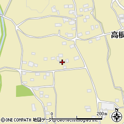 山梨県北杜市高根町箕輪1786周辺の地図