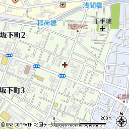 萩乃屋周辺の地図
