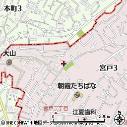 埼玉県朝霞市宮戸3丁目11-58周辺の地図