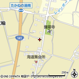 山梨県北杜市高根町箕輪884周辺の地図