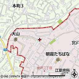 埼玉県朝霞市宮戸3丁目11-10周辺の地図