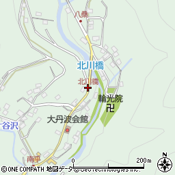 北川橋周辺の地図