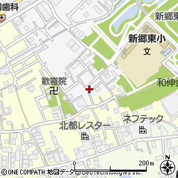 有限会社池田硝子　建窓周辺の地図