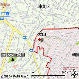 埼玉県朝霞市宮戸3丁目10-28周辺の地図