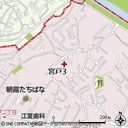 埼玉県朝霞市宮戸3丁目19-51周辺の地図