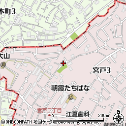 埼玉県朝霞市宮戸3丁目11-52周辺の地図