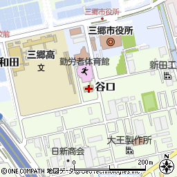 埼玉県三郷市谷口574周辺の地図