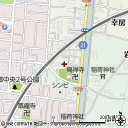 埼玉県三郷市幸房861周辺の地図