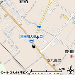 千葉県香取郡東庄町新宿1110周辺の地図