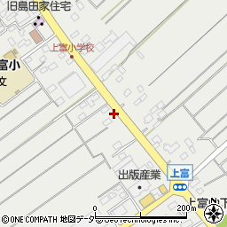 埼玉県入間郡三芳町上富1225周辺の地図