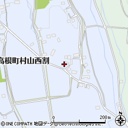 山梨県北杜市高根町村山西割434周辺の地図