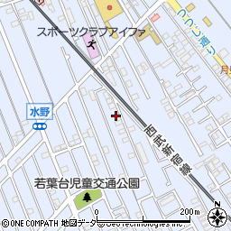 埼玉県狭山市水野512周辺の地図