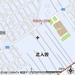 埼玉県狭山市北入曽1490周辺の地図