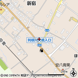 千葉県香取郡東庄町新宿1120周辺の地図