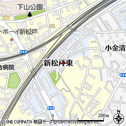 千葉県松戸市新松戸東12周辺の地図