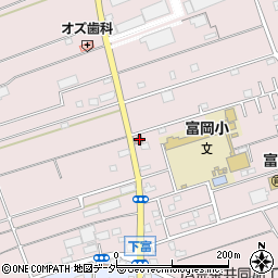 所沢下富郵便局周辺の地図