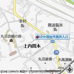 埼玉県朝霞市上内間木722-1周辺の地図