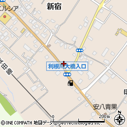 千葉県香取郡東庄町新宿1119周辺の地図