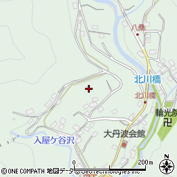 東京都西多摩郡奥多摩町大丹波周辺の地図