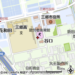 埼玉県三郷市谷口571周辺の地図