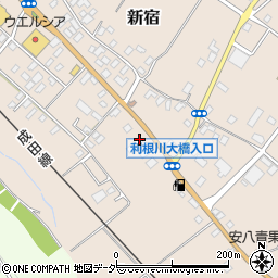 千葉県香取郡東庄町新宿1132周辺の地図