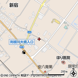 千葉県香取郡東庄町新宿1078周辺の地図