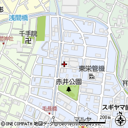 東和電材株式会社　川口営業所周辺の地図
