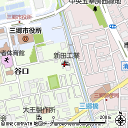 埼玉県三郷市谷口595周辺の地図