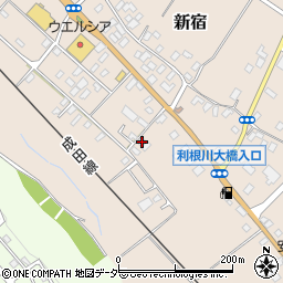 千葉県香取郡東庄町新宿1163周辺の地図