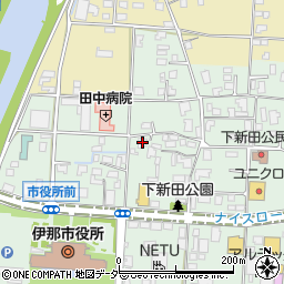 長野県伊那市下新田3204周辺の地図