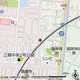 埼玉県三郷市幸房839周辺の地図