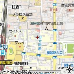 東京海上日動火災代理店川井事務所周辺の地図