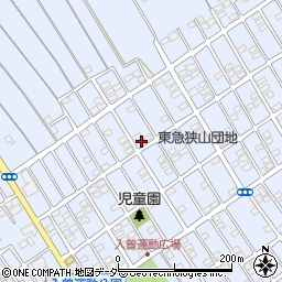 埼玉県狭山市水野358周辺の地図