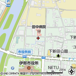 長野県伊那市下新田3100周辺の地図