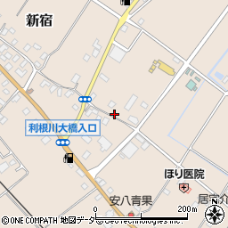 千葉県香取郡東庄町新宿1080周辺の地図