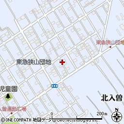 狭山市水野akippa駐車場周辺の地図