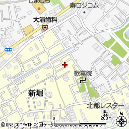 有限会社永瀬ミシン商会　新堀店周辺の地図