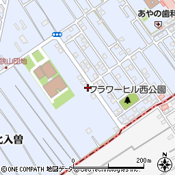 埼玉県狭山市北入曽1508-65周辺の地図