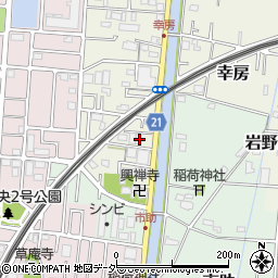 埼玉県三郷市幸房788周辺の地図