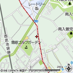 埼玉県入間市下藤沢609周辺の地図