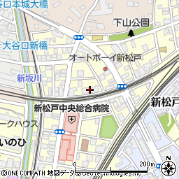 ソフィア新松戸周辺の地図
