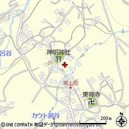 東上田公民館周辺の地図