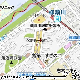 埼玉県志木市館2丁目7-3周辺の地図
