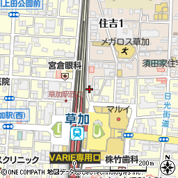 アシストビルド株式会社　埼玉オフィス周辺の地図