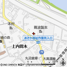 セブンイレブン朝霞上内間木店周辺の地図