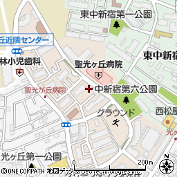 〒277-0062 千葉県柏市光ケ丘団地の地図
