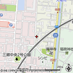 埼玉県三郷市幸房1047周辺の地図